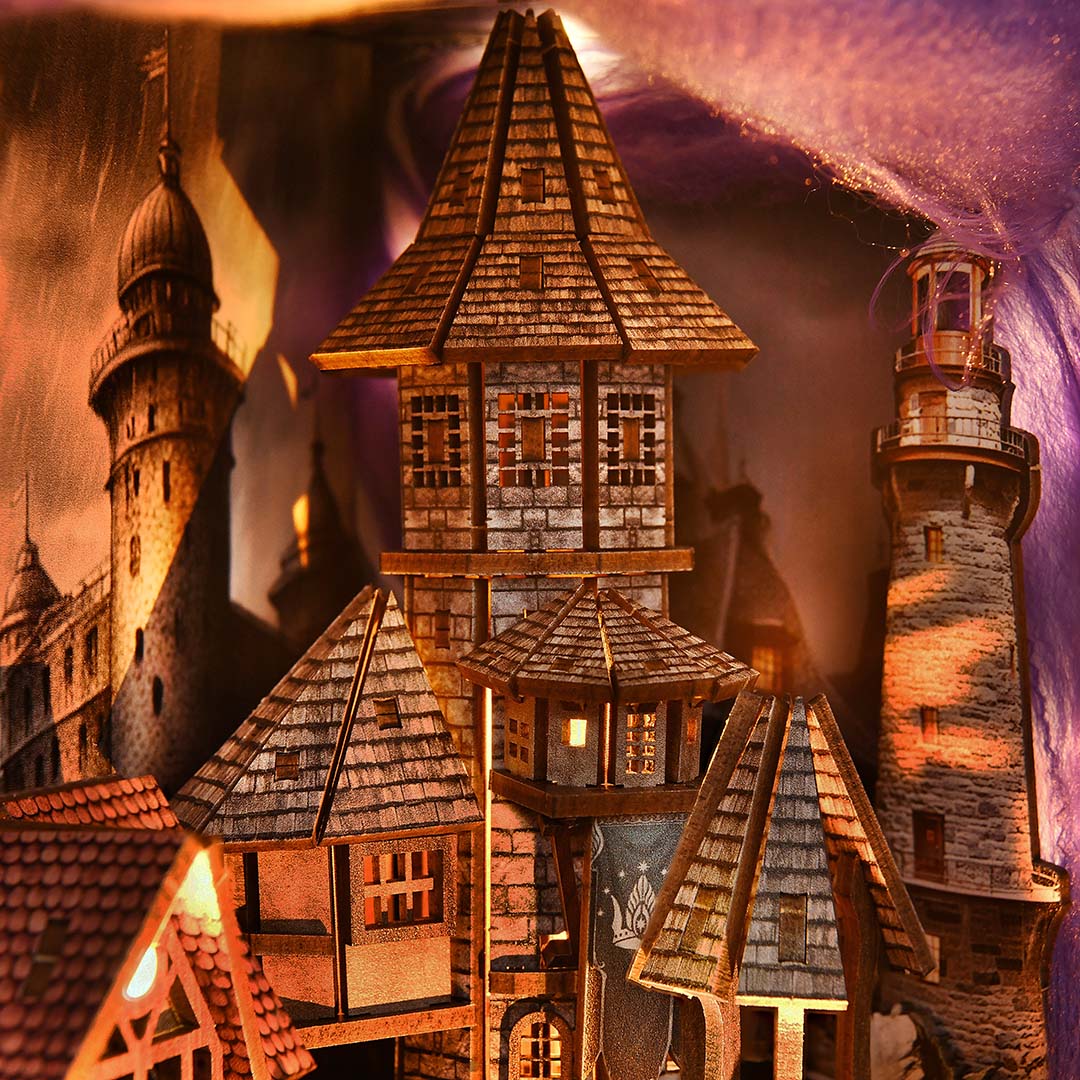 Voyage Through The Storm DIY Book Nook Kit TARHUS