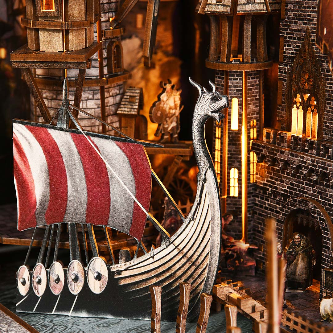 Voyage Through The Storm DIY Book Nook Kit TARHUS