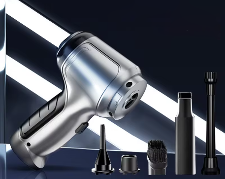 High-Power Cordless Car Vacuum Cleaner – Rechargeable, Portable Handheld - TARHUS