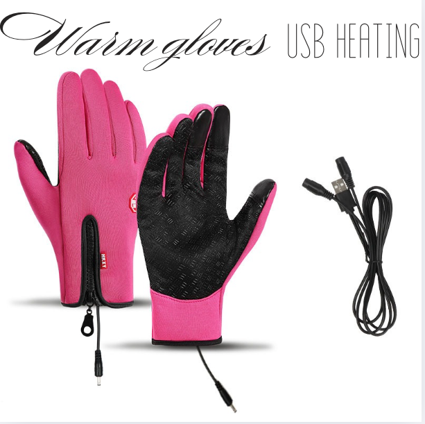 Outdoor Heated Gloves | Windproof & Waterproof – Plus Velvet Warmth TARHUS Care & Health
