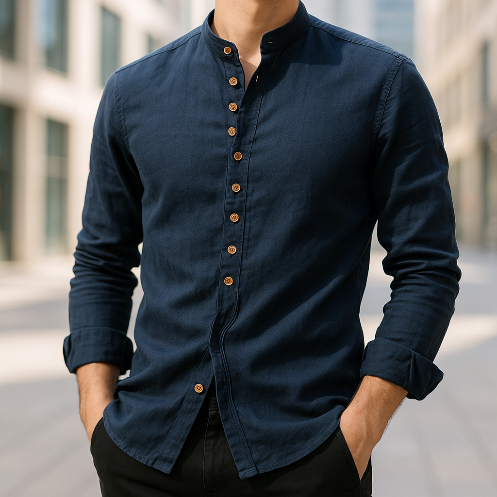 Shibui - Japanese Linen Cotton Shirt - TARHUS