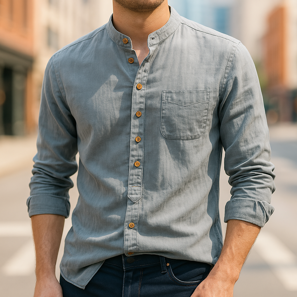 Shibui - Japanese Linen Cotton Shirt - TARHUS