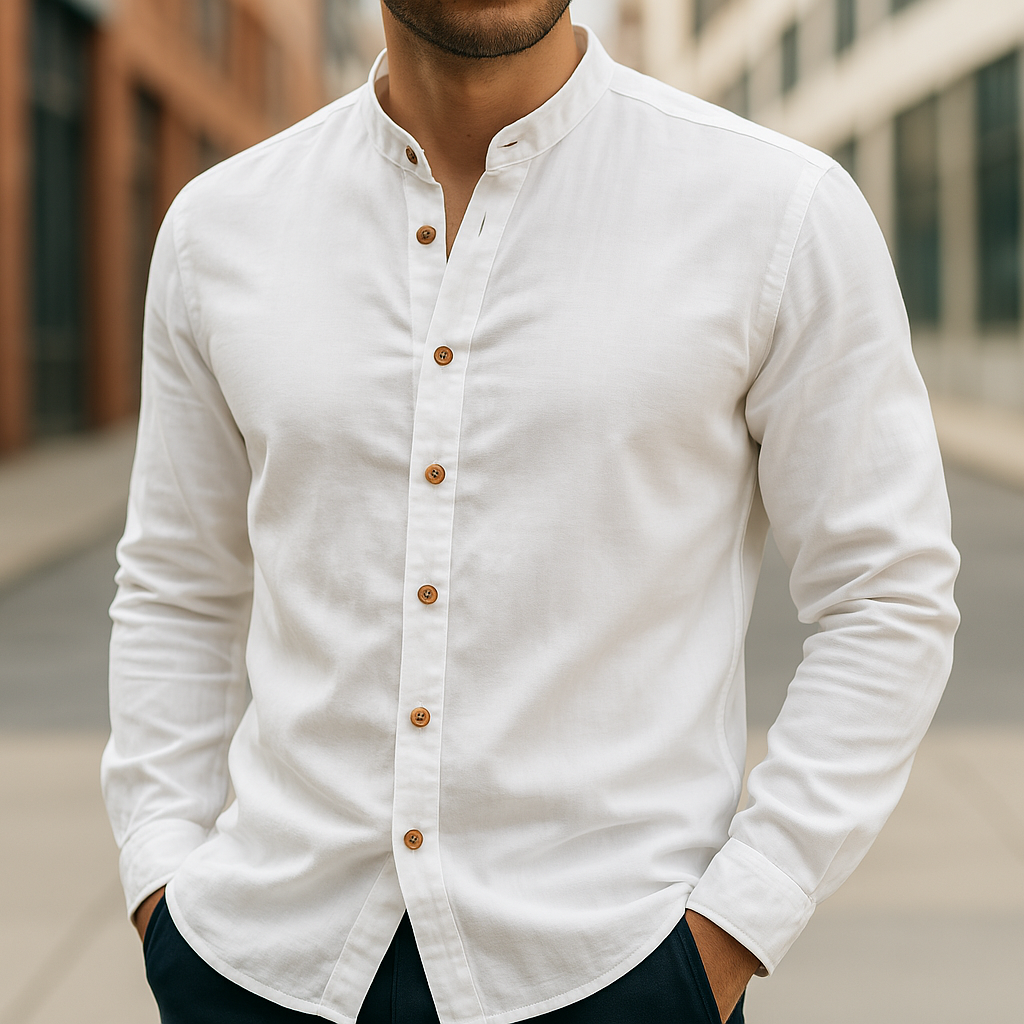 Shibui - Japanese Linen Cotton Shirt - TARHUS