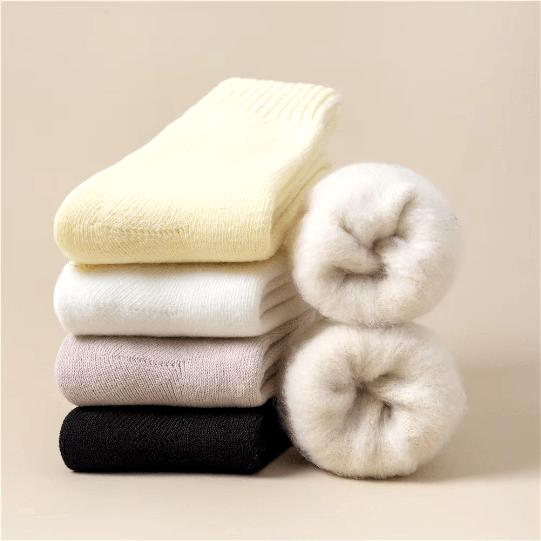 The Fleece Socks – Ultra-Soft Thermal Lounge Socks for Women & Men - TARHUS