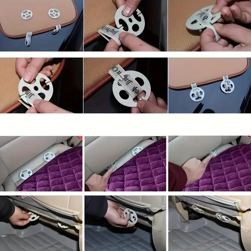 Memory Foam Car Seat Cushion – Ergonomic Comfort Pad with Storage Bag - TARHUS