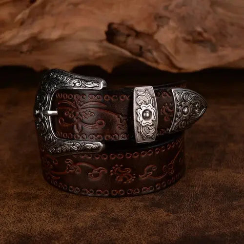 El Dorado Saddle Leather Belt - TARHUS