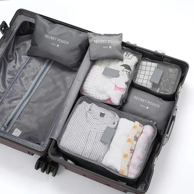 6pcs Travel Storage Organizer Bag Set - TARHUS