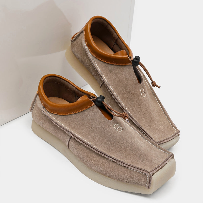 Maison ’88 | Leather Loafers – Handcrafted Slip-On Shoes with Drawstring TARHUS Men Shoes