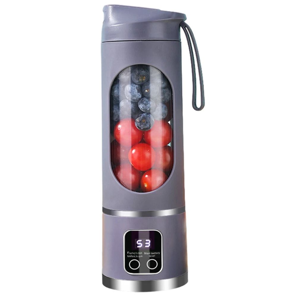 Portable Smoothie Blender – Compact USB Rechargeable Juicer for Fresh Fruit, Travel-Friendly - TARHUS