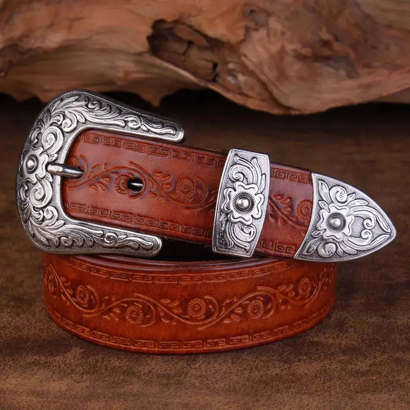 El Dorado Saddle Leather Belt - TARHUS