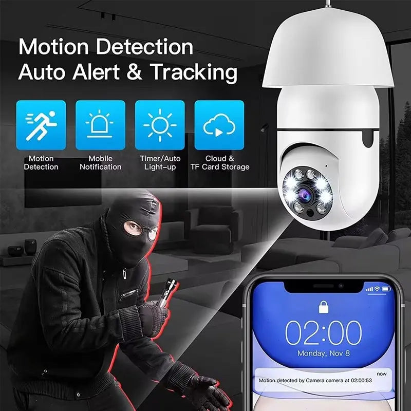 GuardCam - Lightbulb Security Camera Tarhus