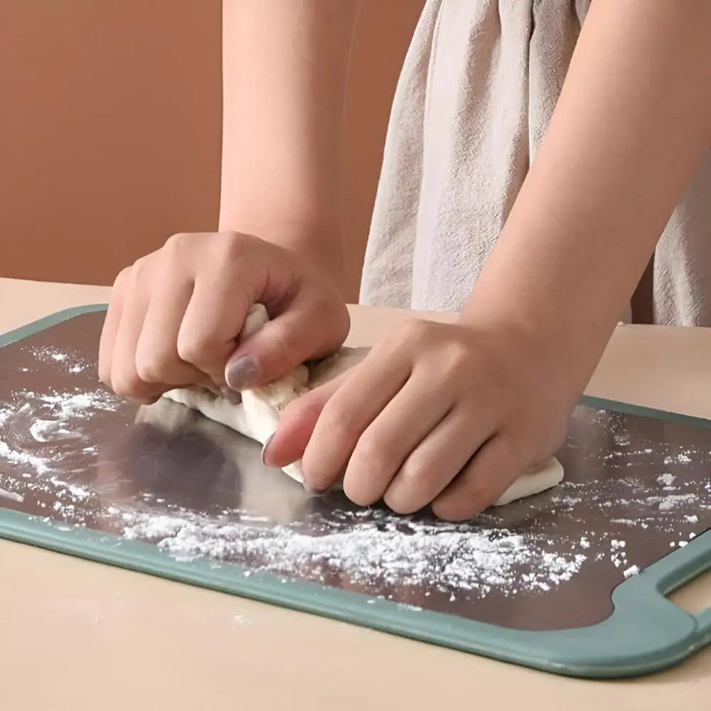 Double-Sided Chopping Board | Stainless Steel – Hygienic Food Prep TARHUS Kitchen Accessories