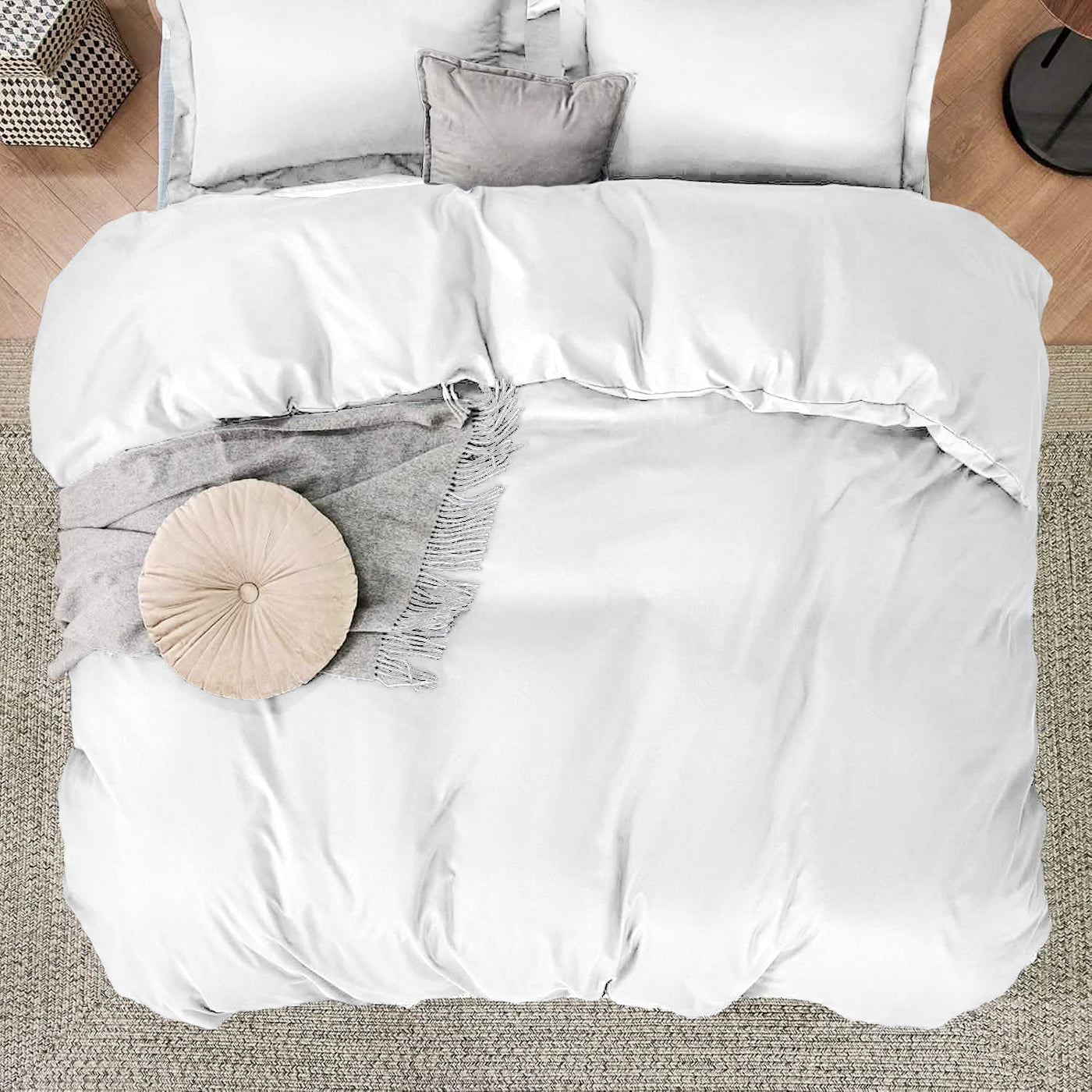 Egyptian Cotton Doona Cover TARHUS Quilt Cover