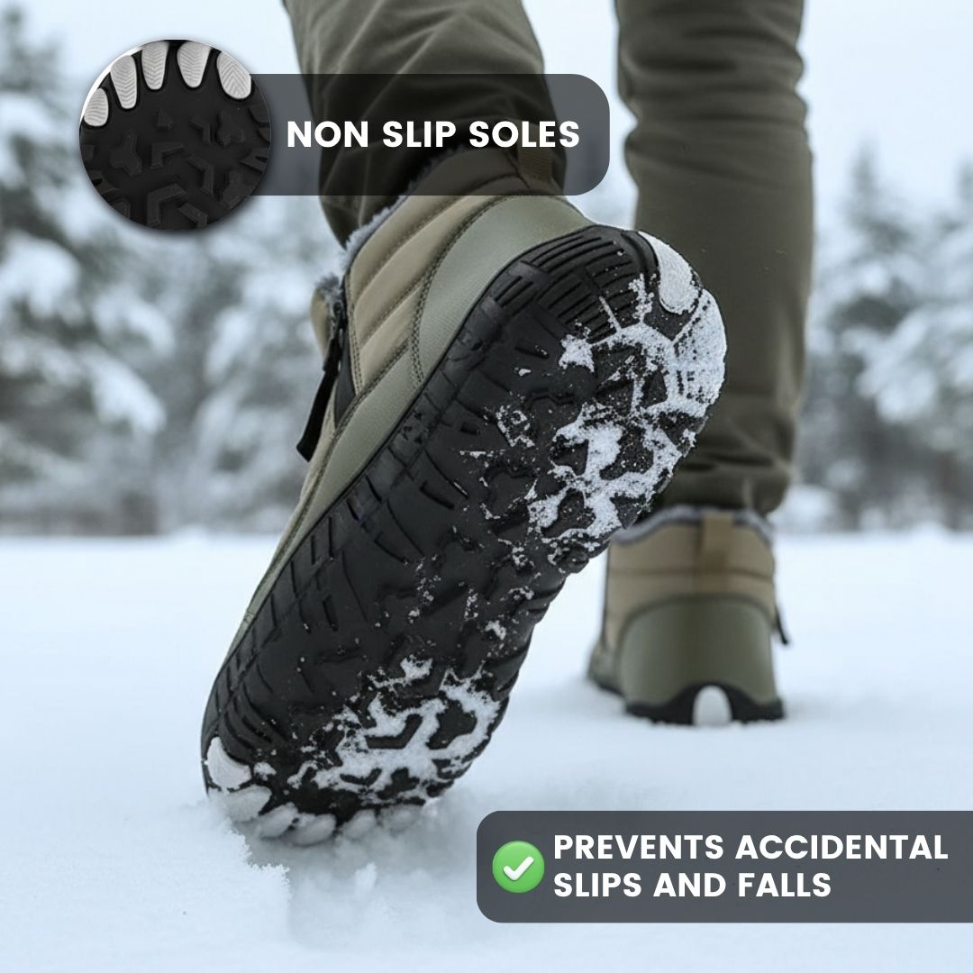 Ergonomic & Supportive Wide Toe Box Shoes – Winter Comfort TARHUS