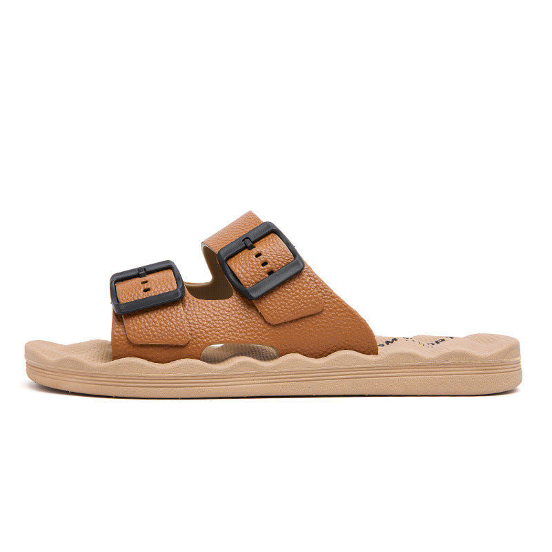 Delmar | Comfort Slides – Adjustable Dual-Strap Sandals with Ergonomic Sole TARHUS