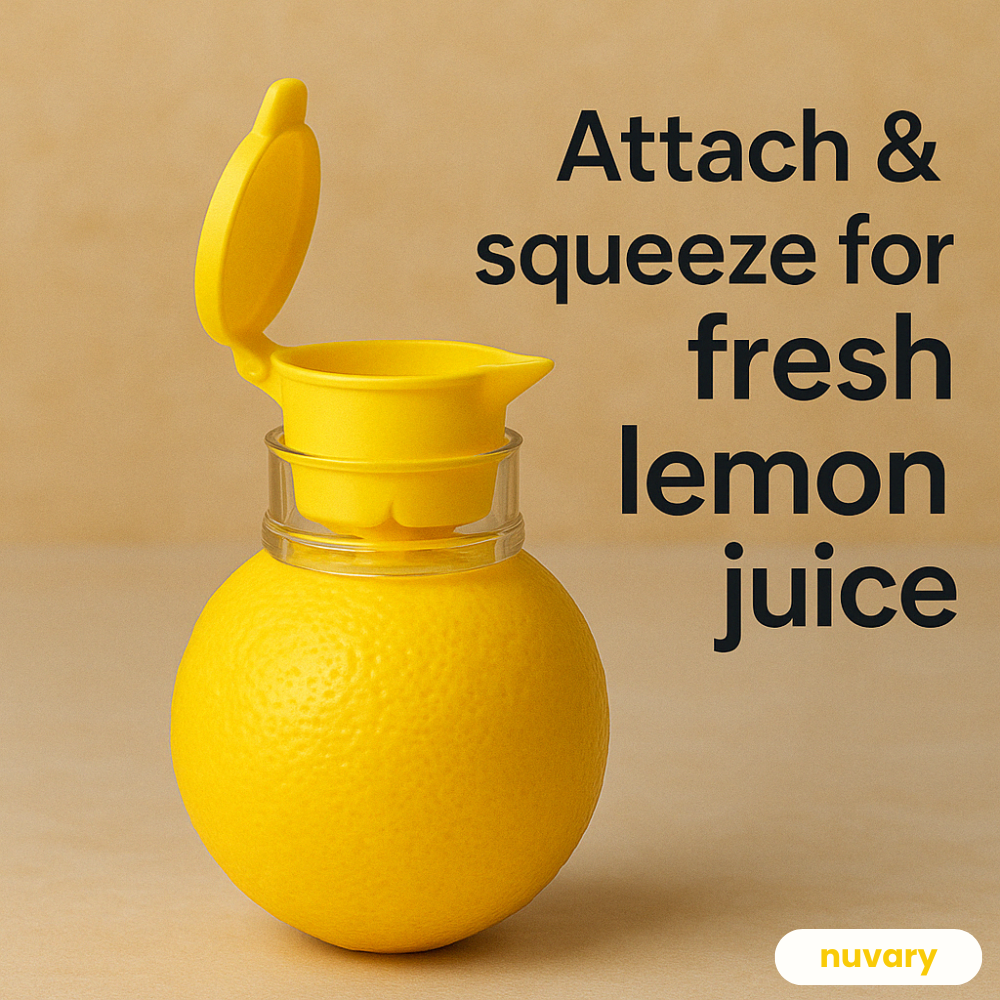 2x Multi-Purpose Screw Top Lemon Squeezer - TARHUS