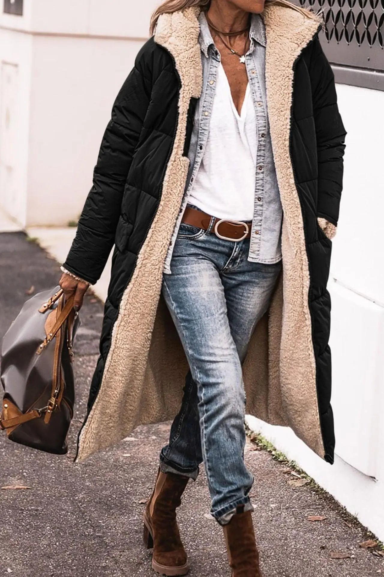 Sofia - Reversible Women’s Winter Coat – 2-in-1 Jacket - TARHUS