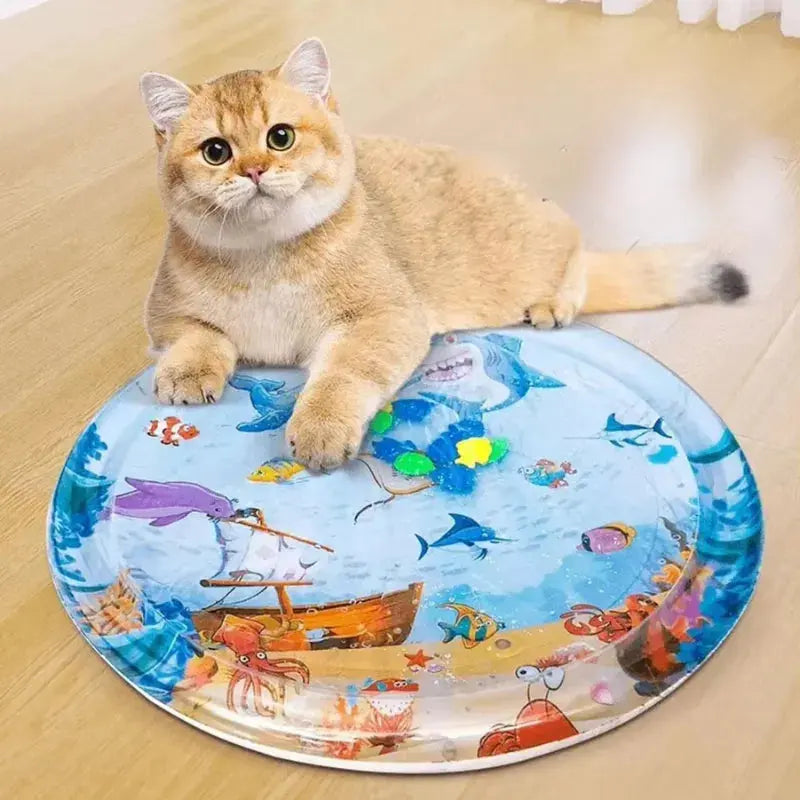 Interactive Water Mat for Cats – Underwater Adventure Playmat - TARHUS