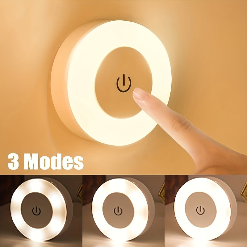 LED Motion Sensor Night Light – Rechargeable USB Wall Lamp for Bedroom & Closet TARHUS Home Decor