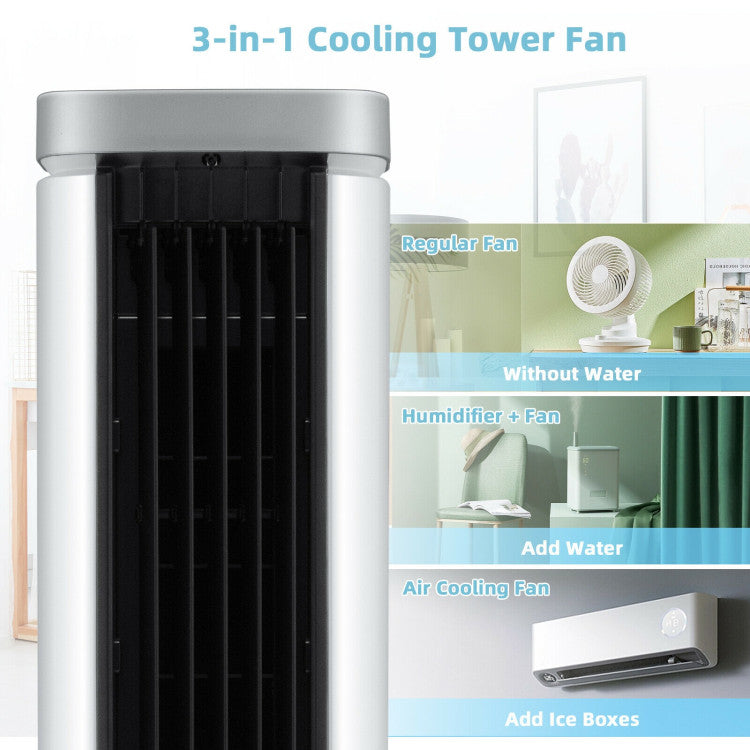 Climora | 3-in-1 Evaporative Cooler – Portable Air Fan with Timer & 5L Tank