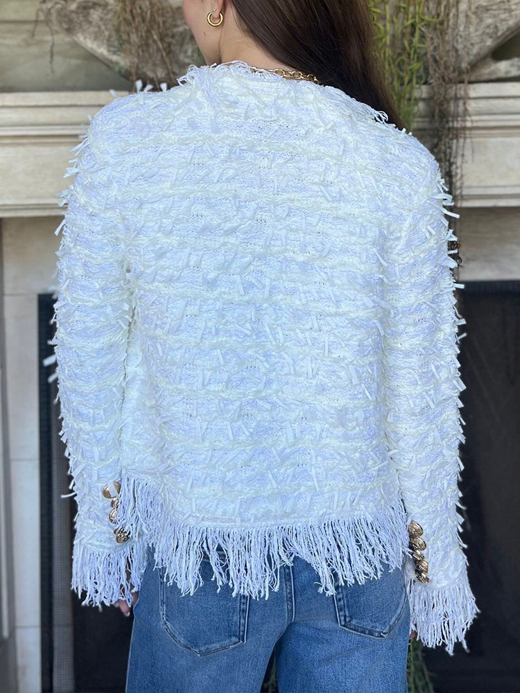 Women's Tassel Elegant Cardigan Jacket TARHUS