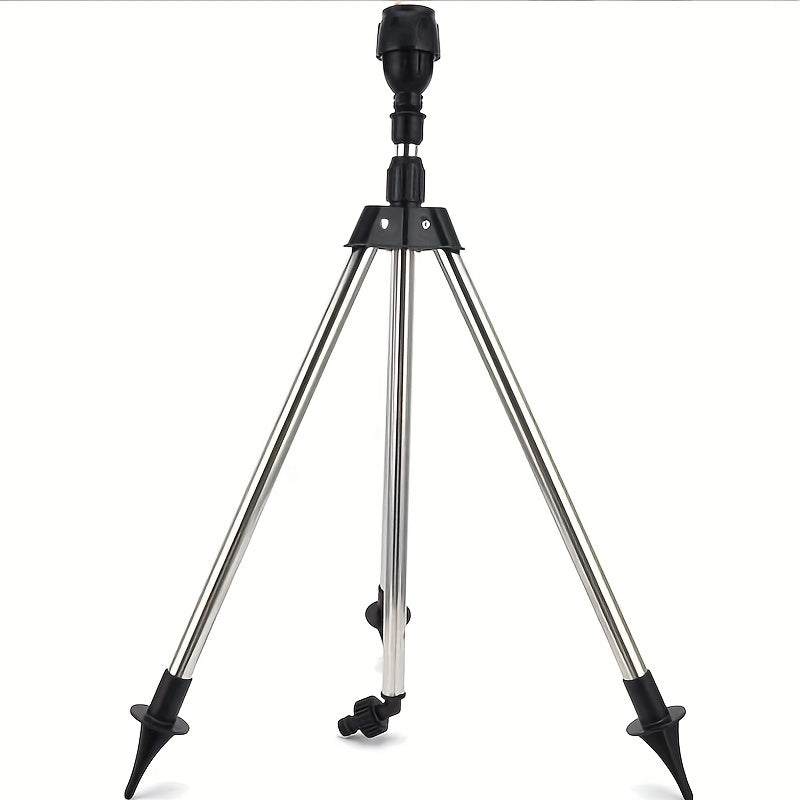 1 Set, 360 Rotary Irrigation Sprinkler Head With Tripod Telescopic Support Automatic Rotating Sprayer Garden Lawn Watering Sprinkler, Drip Water Seepage Device, Balcony Succulent Sprinkler TARHUS