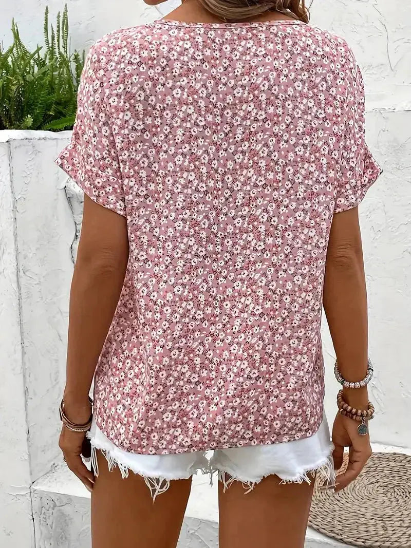 Amelia | Wildflower Notch Blouse TARHUS Default