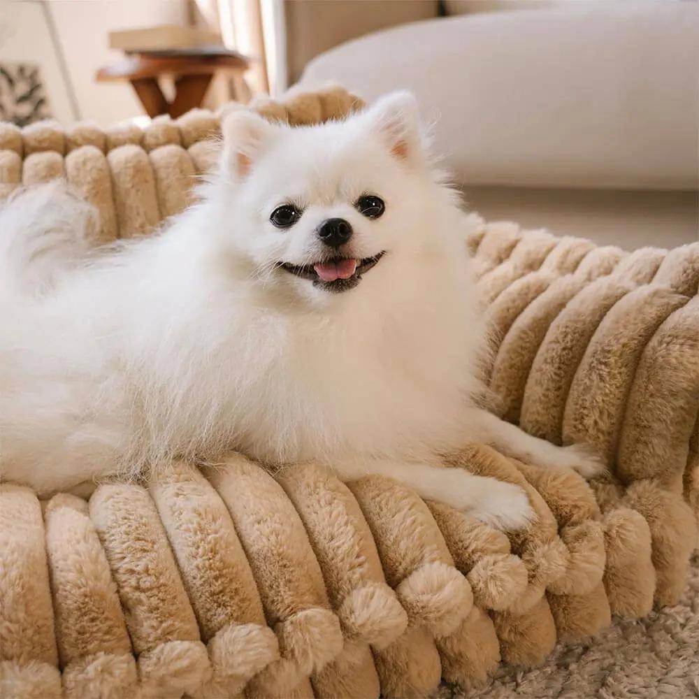 Large Washable Fluffy Orthopedic Soft Dog Pillow Dog Sofa Bed-Snoozy Dream - TARHUS