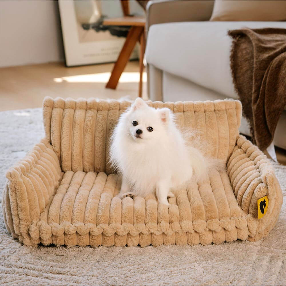 Large Washable Fluffy Orthopedic Soft Dog Pillow Dog Sofa Bed-Snoozy Dream - TARHUS