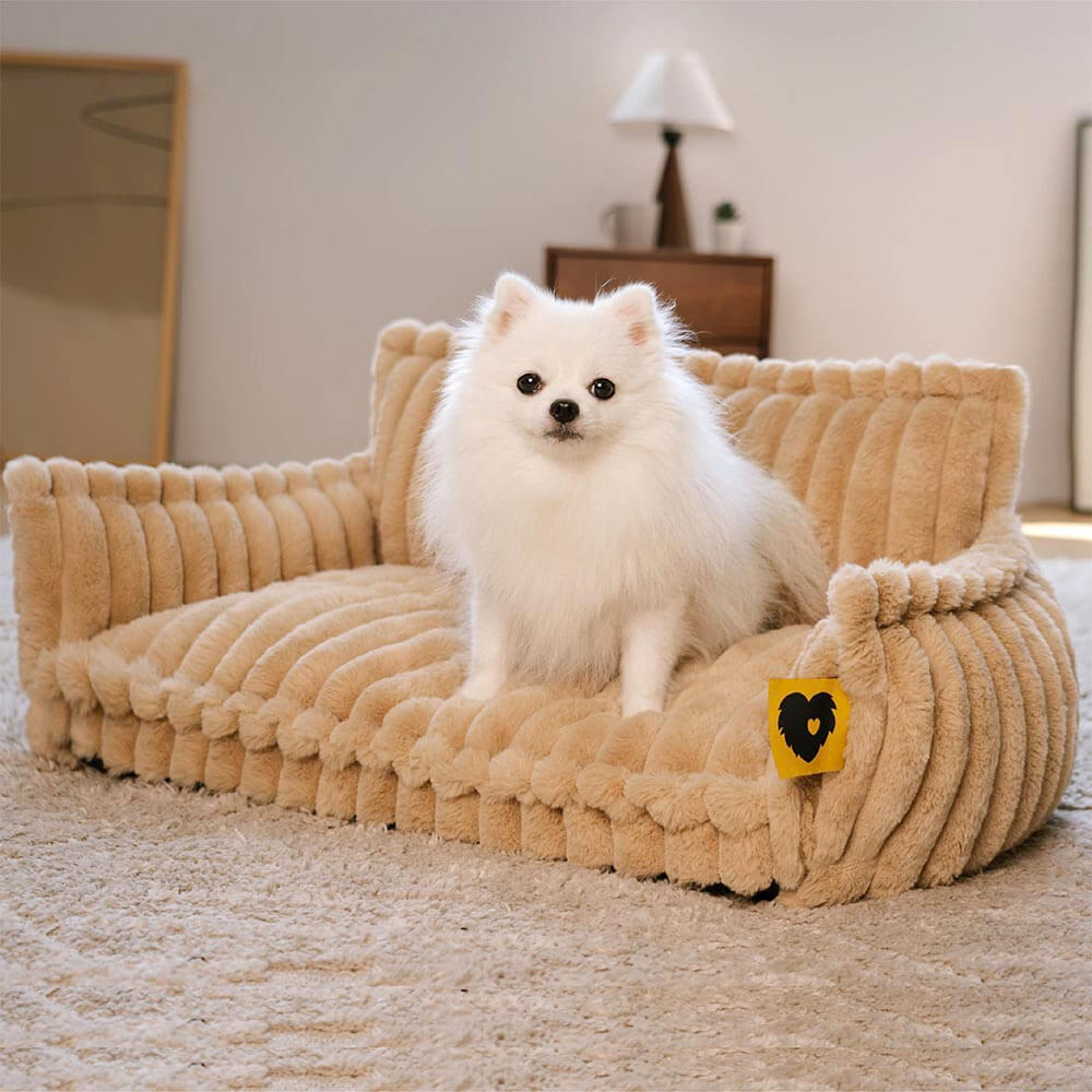 Large Washable Fluffy Orthopedic Soft Dog Pillow Dog Sofa Bed-Snoozy Dream - TARHUS