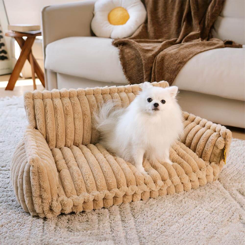 Large Washable Fluffy Orthopedic Soft Dog Pillow Dog Sofa Bed-Snoozy Dream - TARHUS