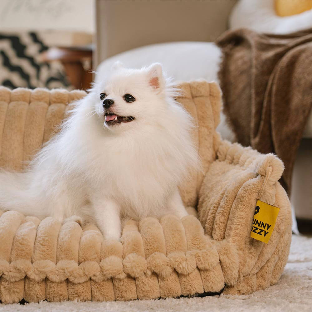 Large Washable Fluffy Orthopedic Soft Dog Pillow Dog Sofa Bed-Snoozy Dream - TARHUS