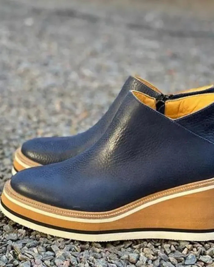ANN | Stylish Wedge Boots for Your Style - TARHUS