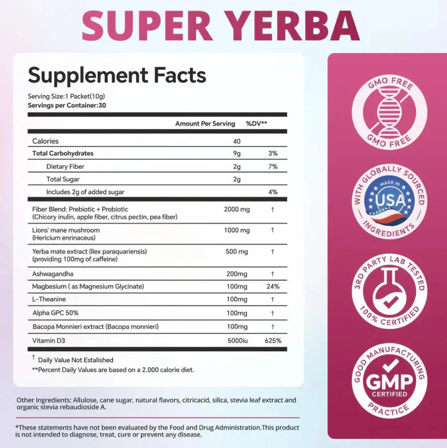 2x Super Yerba Instant Tea Powder - TARHUS