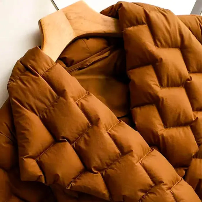 Hazel - Stylish Quilted Down Coat for Women - TARHUS