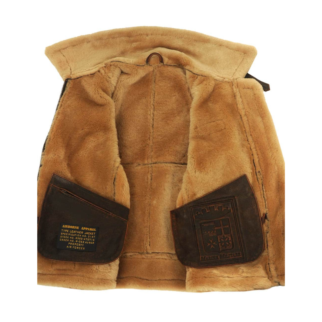 Men’s Pilot Winter Coat – Classic Bomber