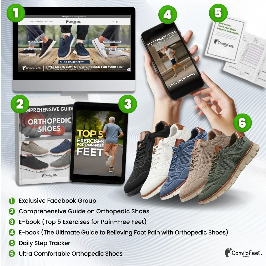 Healthy & Supportive Walking Shoes – All-Day Balance & Comfort | ComfyWalk TARHUS