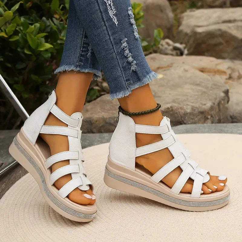 Capri | Orthopedic Gladiator Sandals – Comfortable Summer Sandals with Arch Support TARHUS