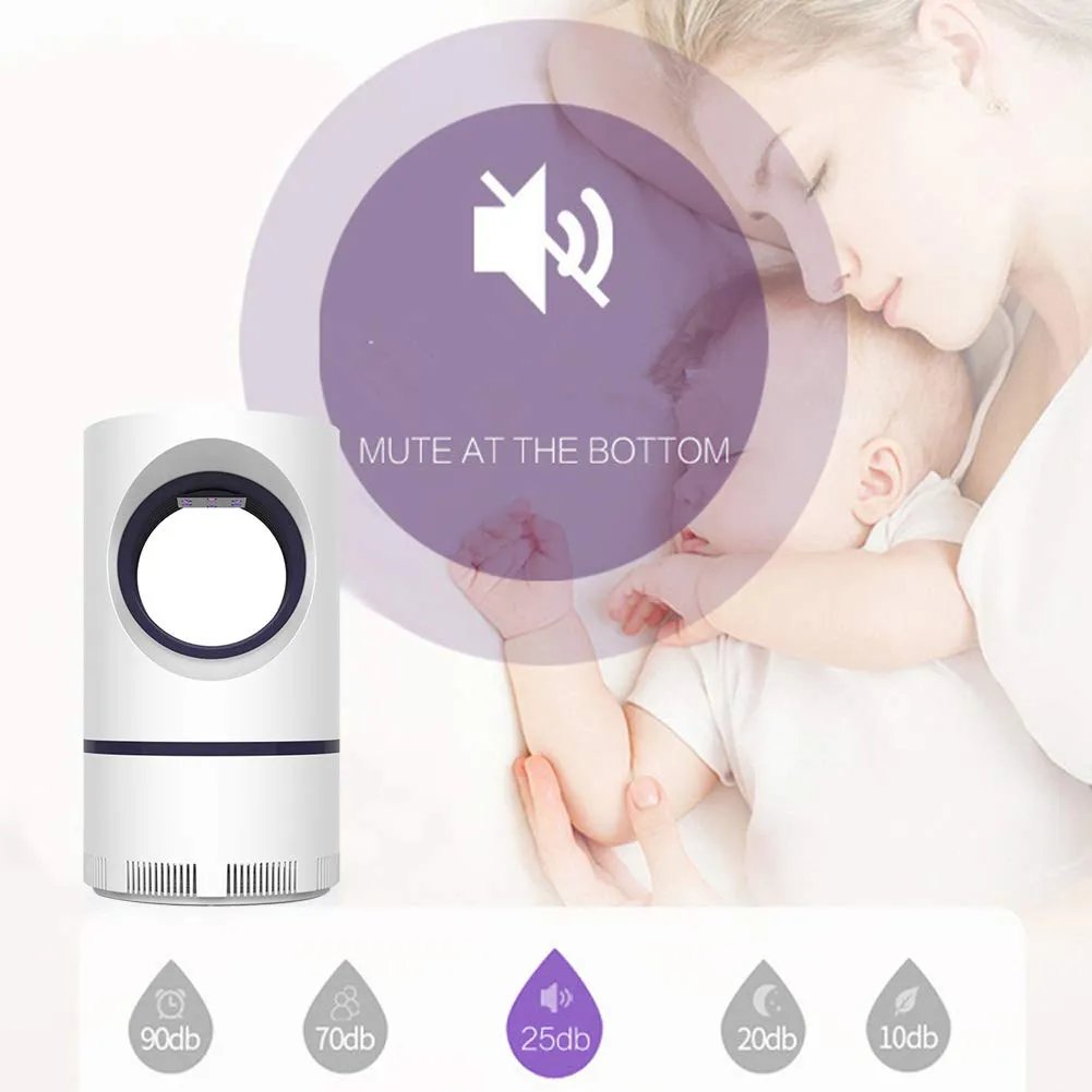 UV Light Insect Trap - Indoor/Outdoor Mosquito & Fly Killer for Effective Pest Control Solutions - TARHUS
