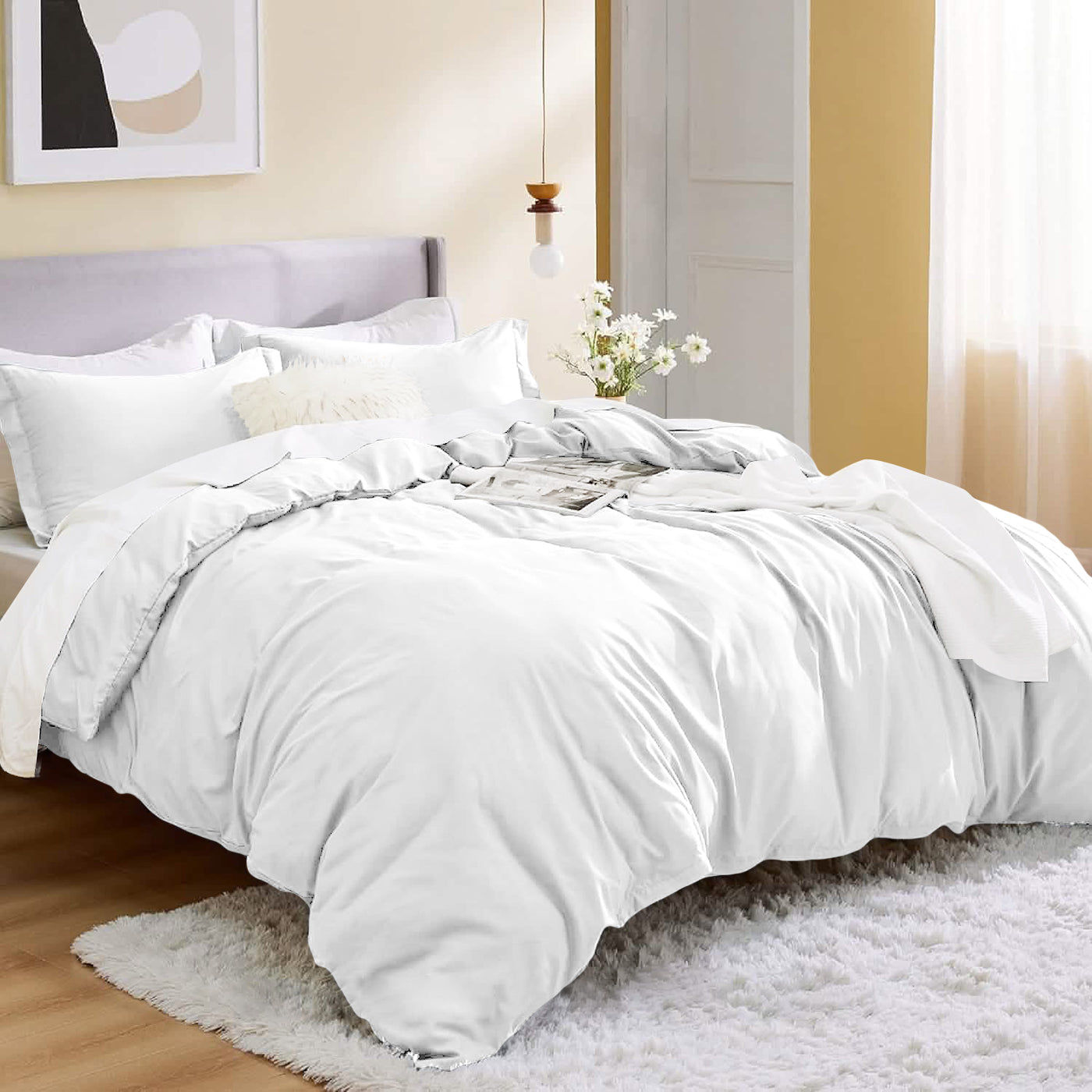 Egyptian Cotton Doona Cover Set TARHUS Quilt Cover Set