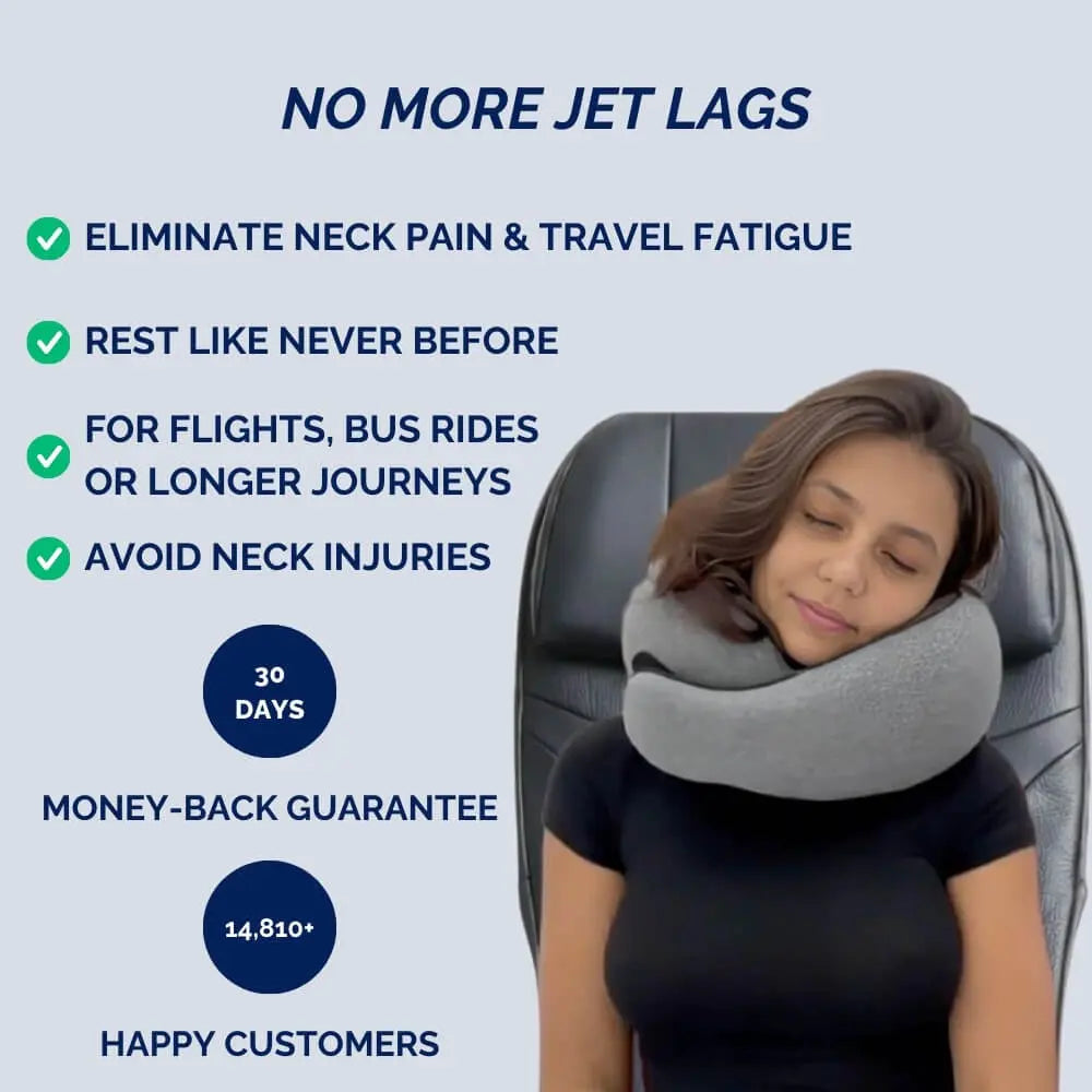 TravelNest • Comfiest Neck Pillow for Travel - TARHUS