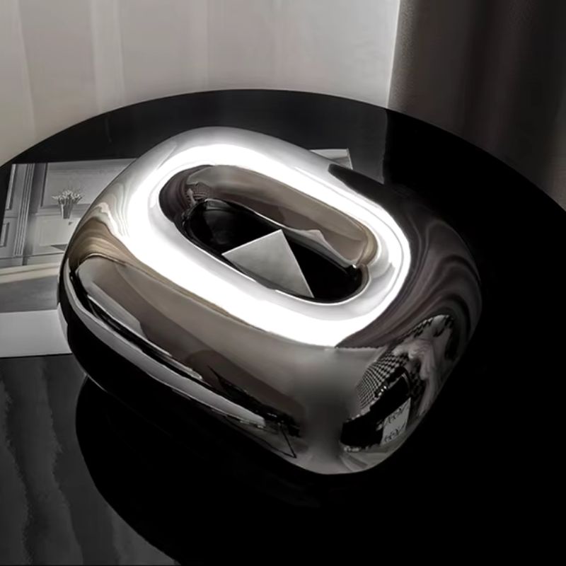 Terso | Ceramic Tissue Box – Handcrafted Decorative Tissue Holder TARHUS Home Accessories