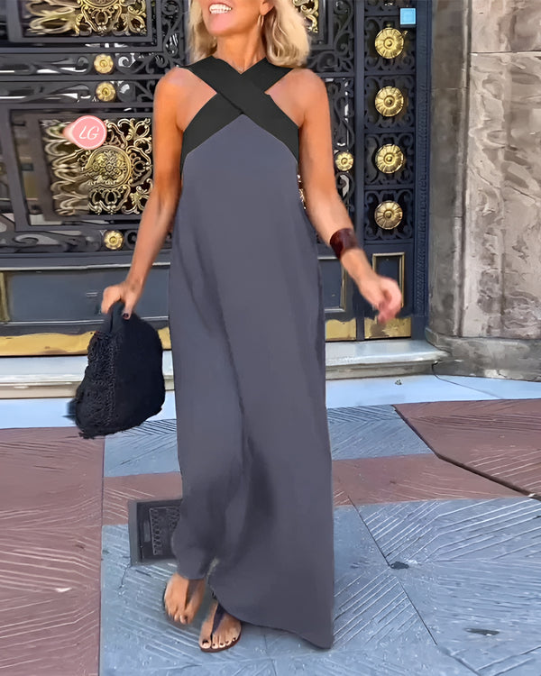 Delphine | Cross-over dress - TARHUS