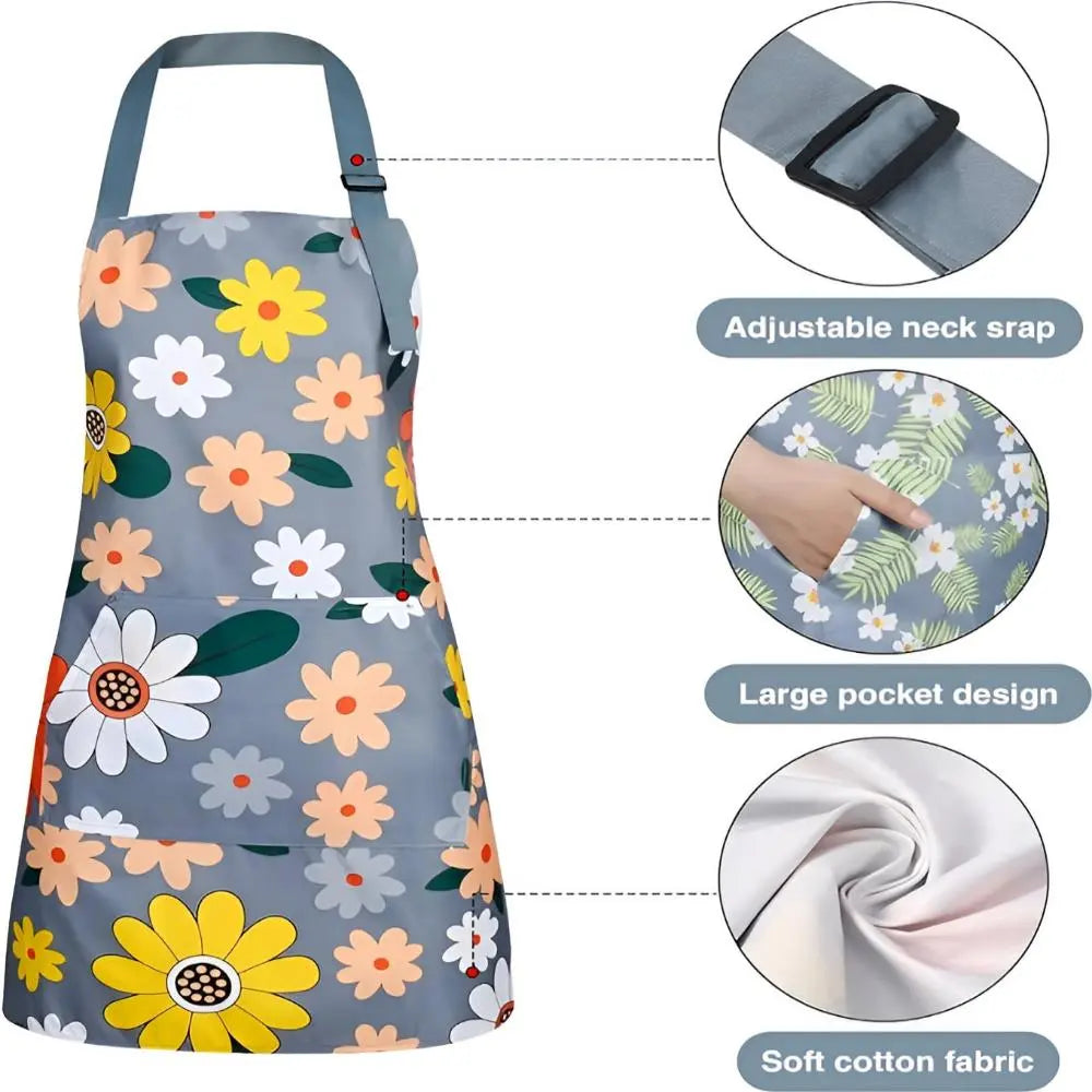 Floral Apron | Waterproof Design – Comfortable Everyday Protection TARHUS Aprons