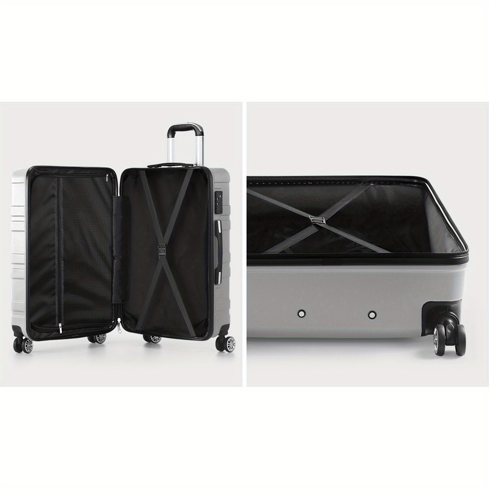 Mazam 3pcs Luggage Suitcase Trolley Set Travel PP Case TSA Lock Storage TARHUS