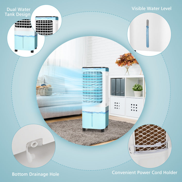 Soraya | 4-in-1 Air Cooler – High-Capacity Evaporative Cooling with 12L Tank & Ice Packs