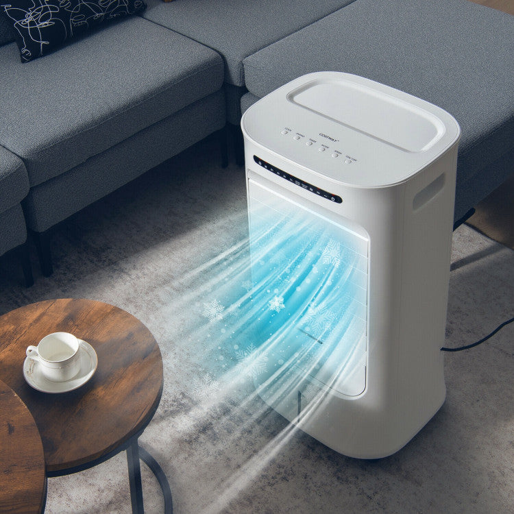 Aircis | 4-in-1 Evaporative Cooler – Portable Air Fan & Humidifier with 2.6-Gallon Tank