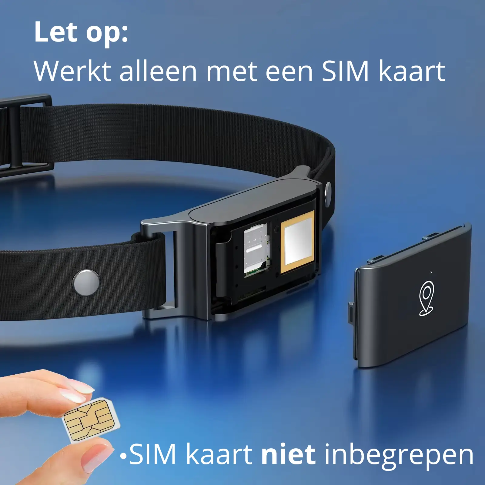 4G GPS Pet Tracker Collar – Waterproof Smart Locator for Cats & Dogs | Realtime Tracking with Free App (iOS & Android) - TARHUS