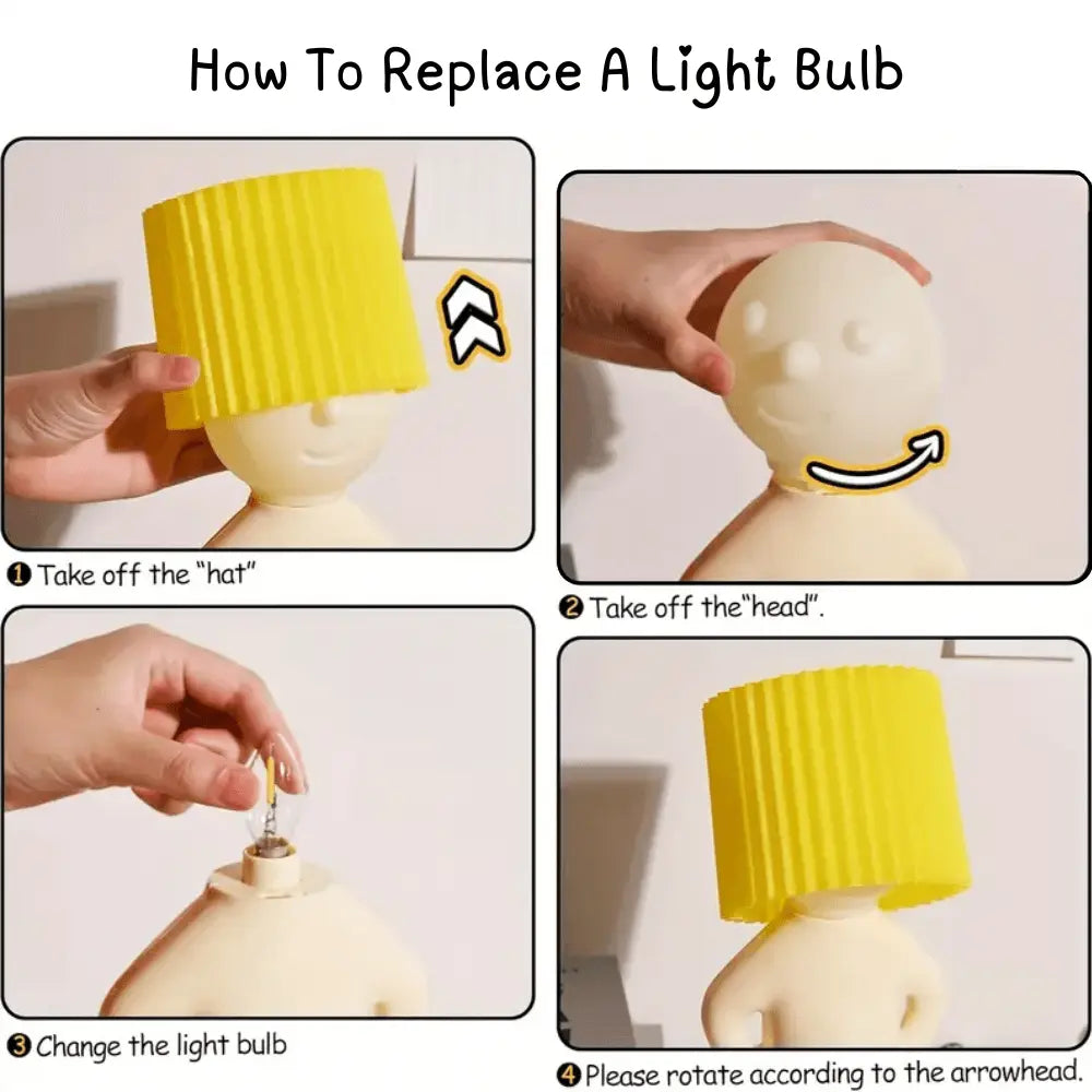 Glowmate Naughty Night Lamp - TARHUS