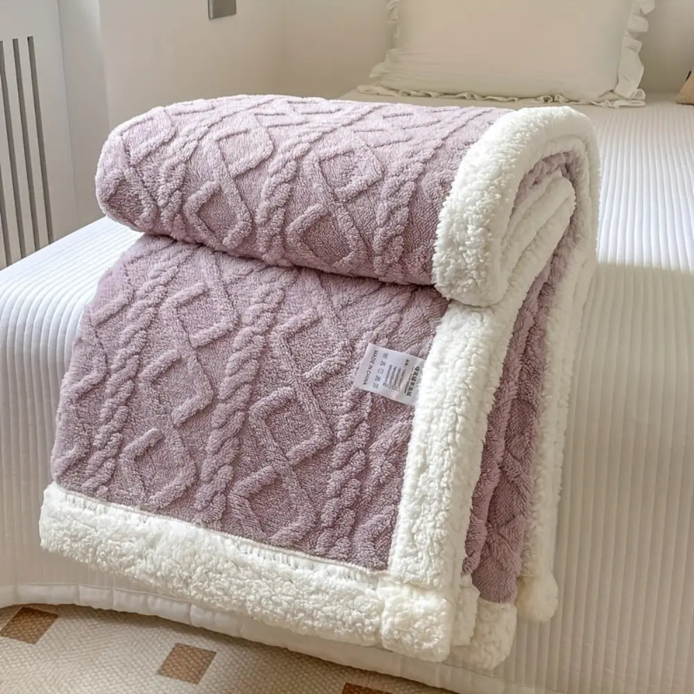 CozyNest Sherpa Blanket - TARHUS